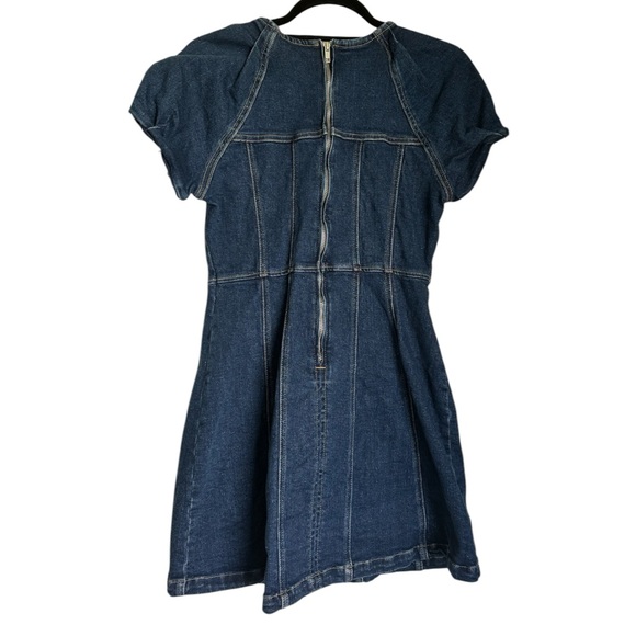 ZARA denim mini dress - Picture 3 of 5